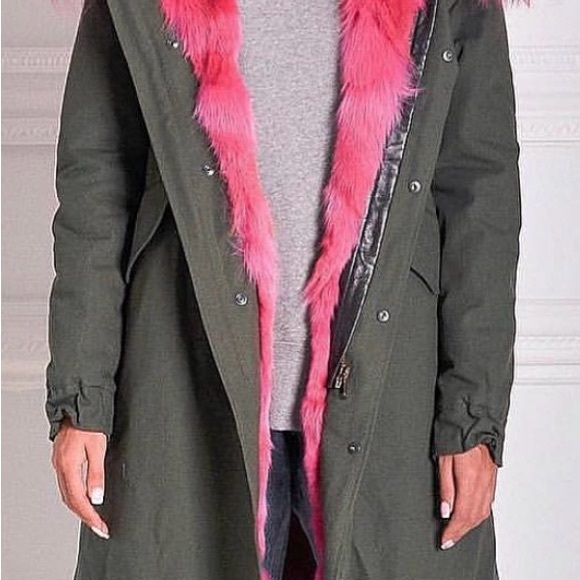 Furs 66 Italy Fox Fur Coat Size S/M - Picture 6 of 9